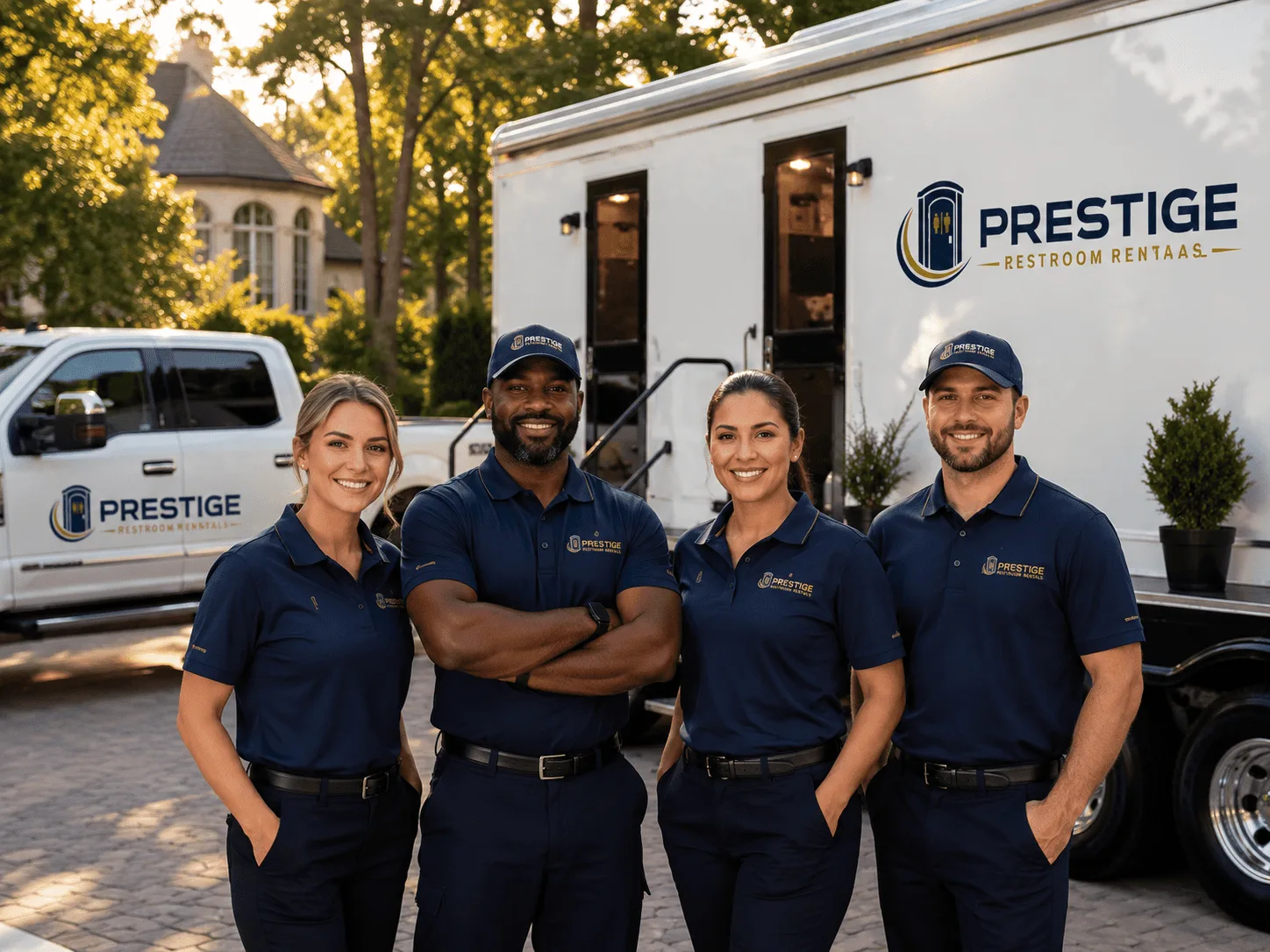 Trusted Luxury Portable Restrooms company in Alvada, OH